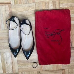 Christian Louboutin Patent Leather Flats